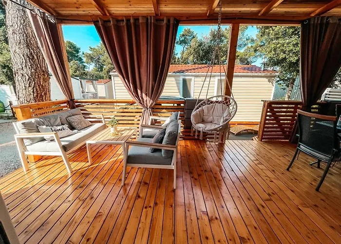 Mobile Home Stella III Biograd Na Moru Soline Beach