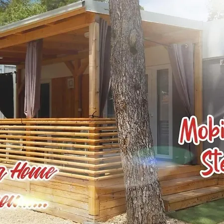 Mobile Home Stella III Biograd Na Moru Soline Beach Exterior photo
