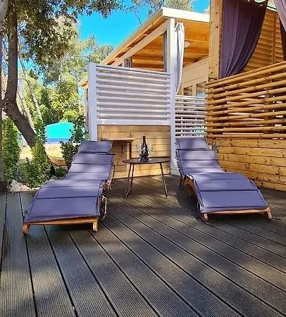 Mobile Home Stella III Biograd Na Moru Soline Beach Exterior photo